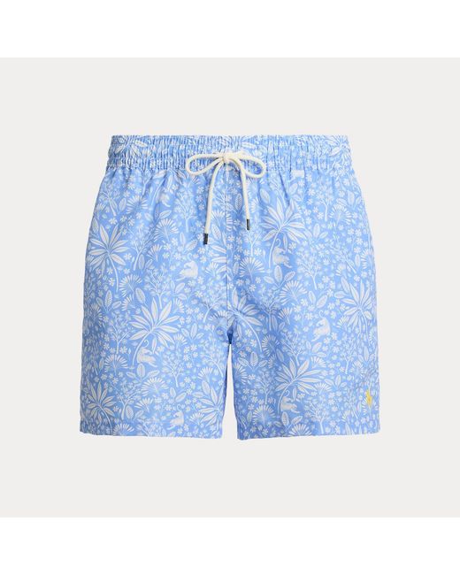 Polo Ralph Lauren Blue 14.5 Cm Traveller Swimming Shorts for men