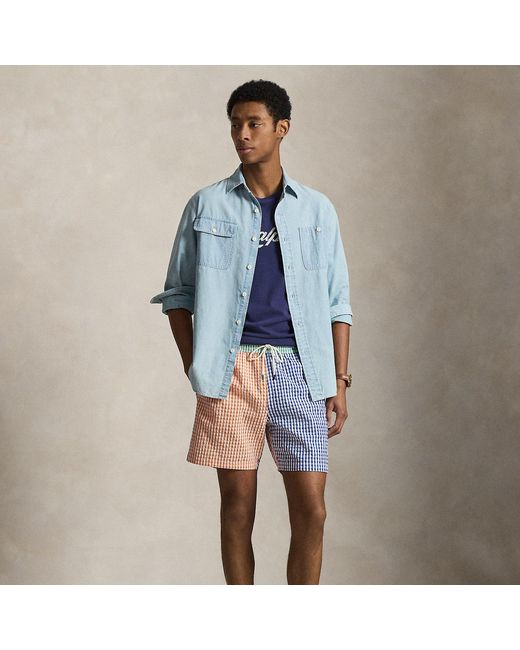 Polo Ralph Lauren Blue 14.5-Cm Traveller Swimming Shorts for men