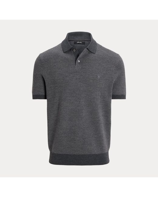 Pull Col Polo Performance Ralph Lauren pour homme en coloris Gray