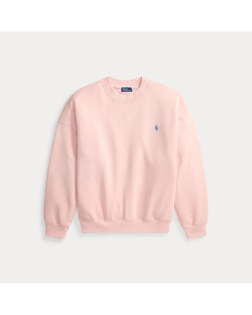 Polo Ralph Lauren Pink Fleece Crewneck
