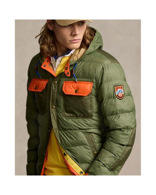 Polo Ralph Lauren Green The Colden Water-repellent Jacket for men