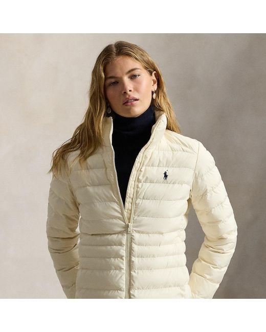 Polo Ralph Lauren Natural Quilted Packable Jacket