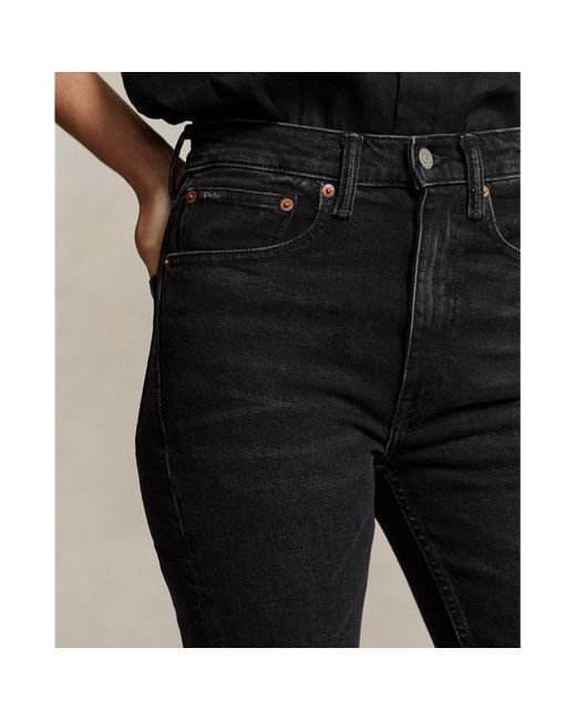 Polo Ralph Lauren Super Slim Jeans Met Hoge Taille in het Multicolor