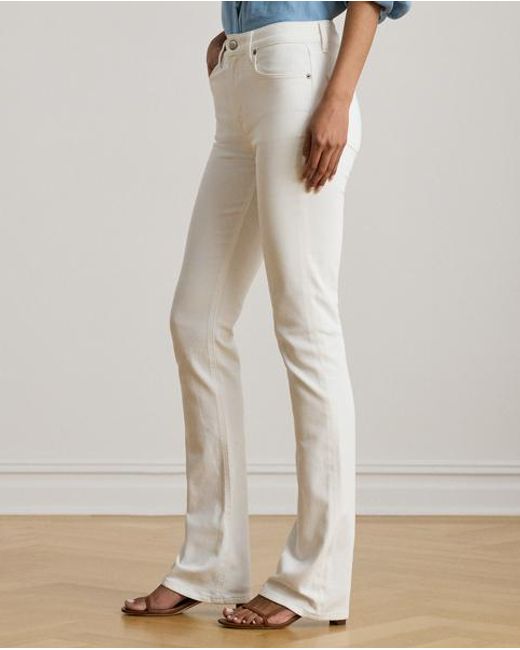 Ralph Lauren Blue High-Rise Boot Jean
