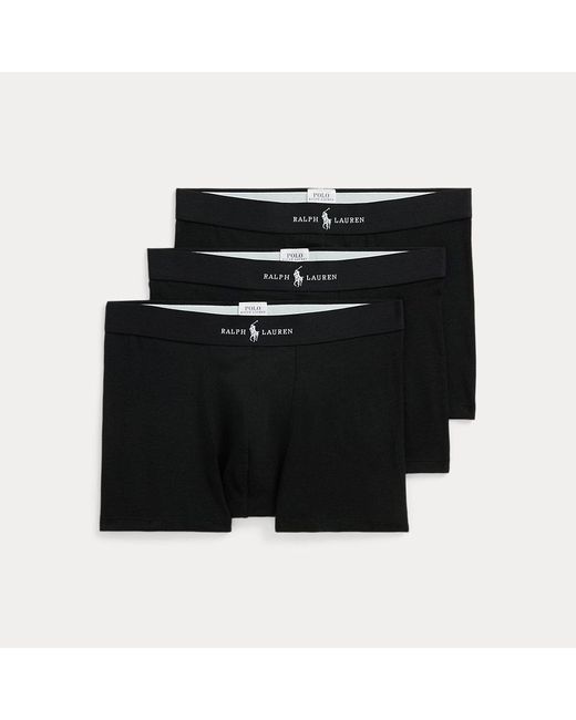 Polo Ralph Lauren Klassische Boxer Briefs Im Dreierpack in Black für Herren