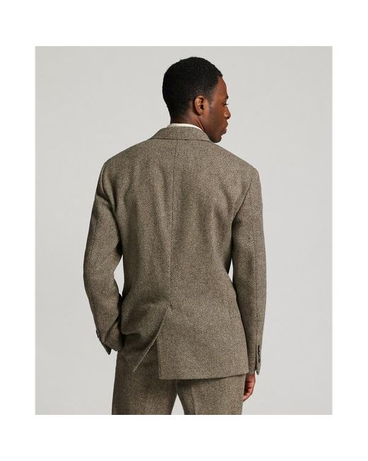 Giacca in dobby di lana di RRL in Brown da Uomo