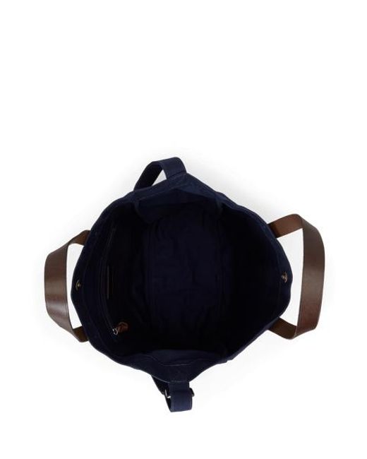 Polo Ralph Lauren Blue Polo Bear Canvas Shopper Tote for men