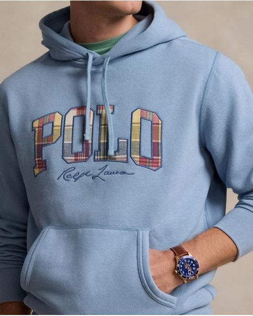 Sudadera De Felpa Con Logotipo Rl Polo Ralph Lauren de hombre de color Blue