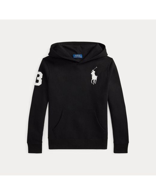 Polo Ralph Lauren Men's Black Ralph Lauren Boy's Big Pony Fleece