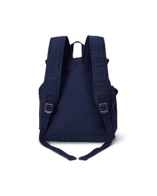 Polo Ralph Lauren Blue Flap-top Canvas Backpack for men