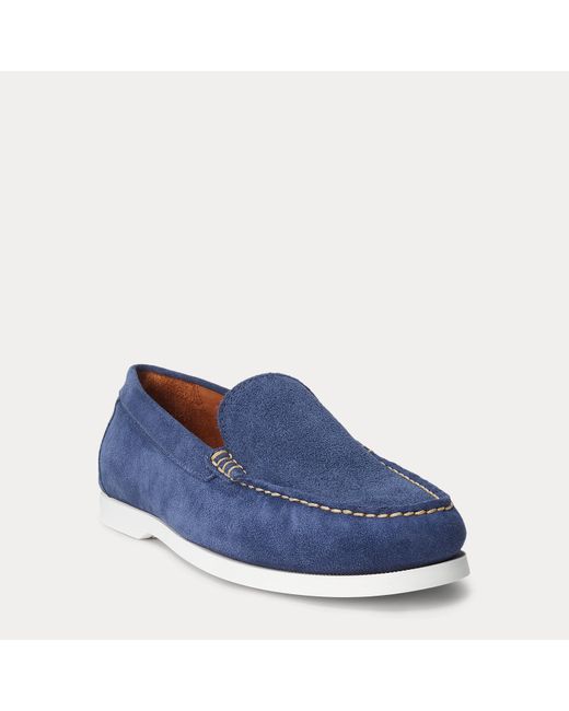 Polo Ralph Lauren Loafer Merton Aus Wildleder in Blue für Herren