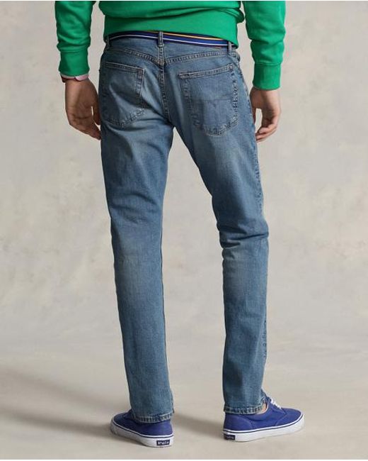 Polo Ralph Lauren Blue Sullivan Slim Stretch Jean for men