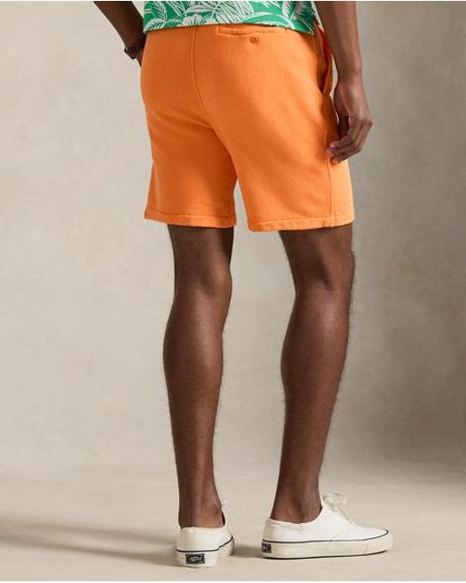 Polo Ralph Lauren Green 19 Cm French Terry Shorts for men