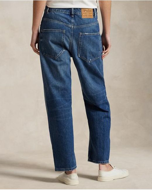 Polo Ralph Lauren Blue Relaxed Tapered Jean