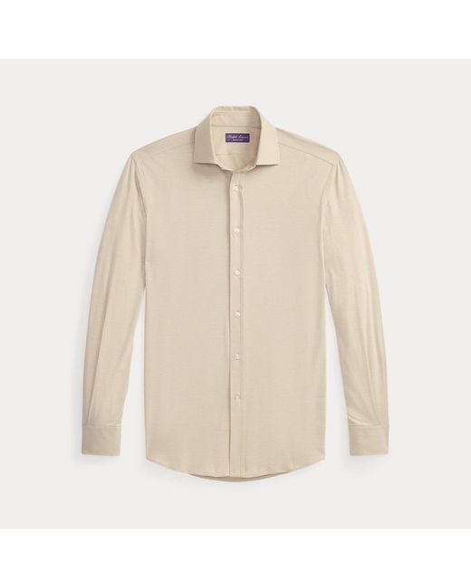 Ralph Lauren Natural Knit Piqué Shirt for men