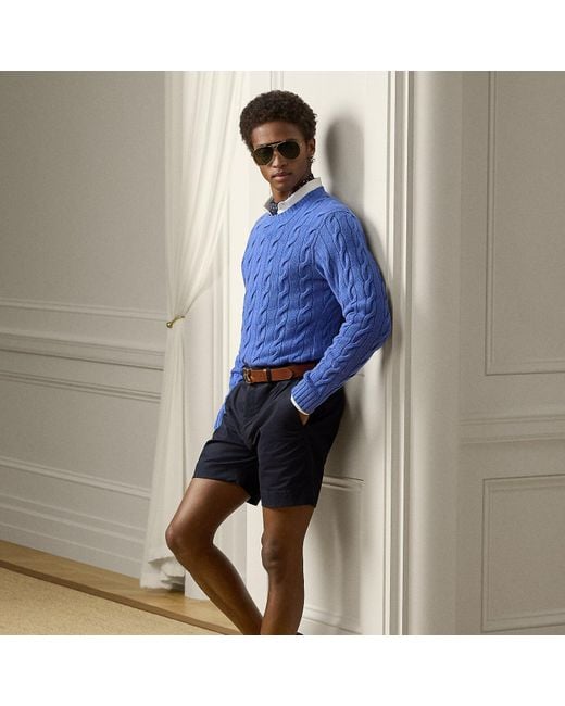 Short En Chino Stretch Ralph Lauren pour homme en coloris Blue