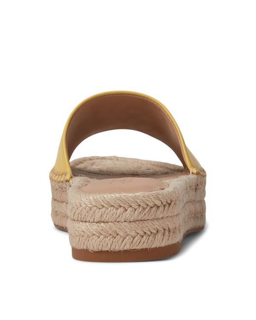 Lauren by Ralph Lauren Natural Polly Nappa Leather Espadrille