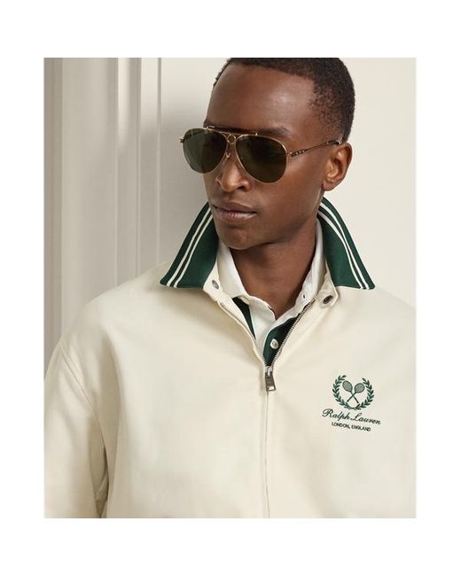 Giacca Forsythe in cotone e cashmere di Ralph Lauren in White da Uomo
