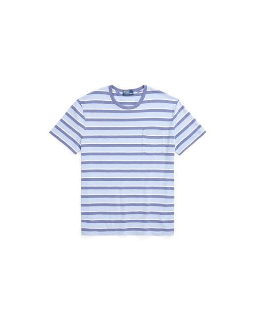 Camiseta de punto Standard Fit de rayas Polo Ralph Lauren de hombre de color Blue