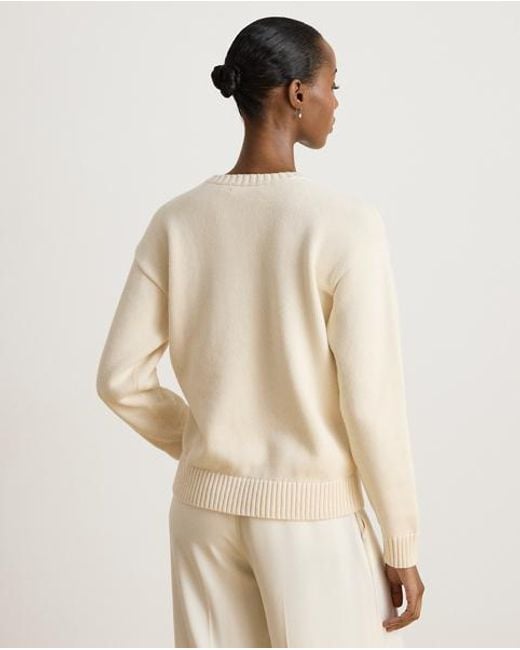 Ralph Lauren Natural Intarsia-Knit Yorkshire Terrier Jumper