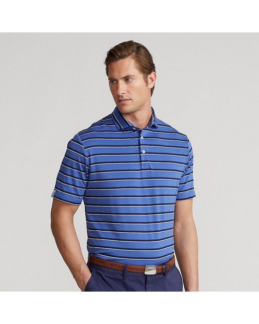 Ralph Lauren Synthetic Classic Fit Performance Polo Shirt in Blue for ...