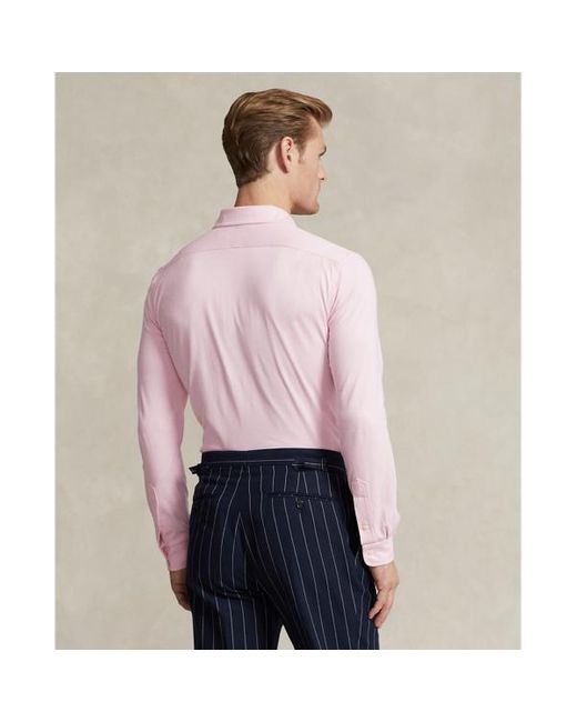 Polo Ralph Lauren Pink Jersey Shirt for men