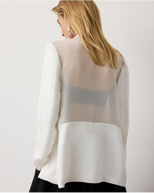 Ralph Lauren White Cosgrove Twill Jacket