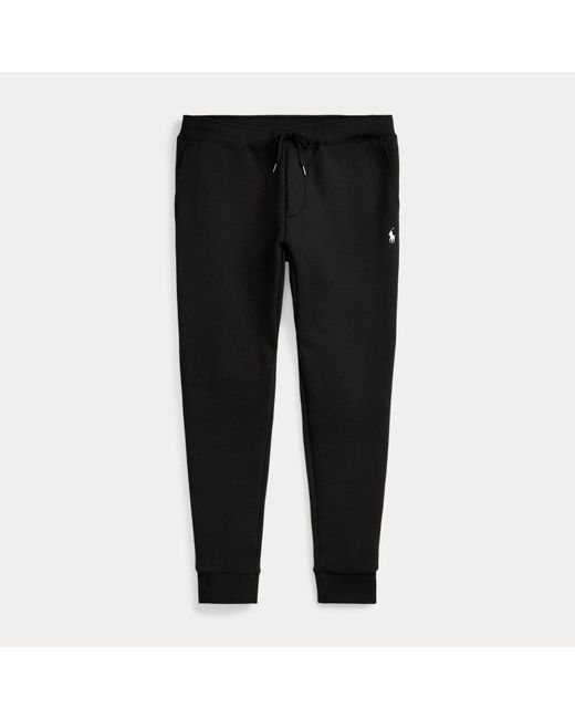 Polo Ralph Lauren Black Double-knit Joggers for men