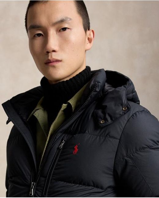 Polo Ralph Lauren Black The Gorham Down Jacket for men