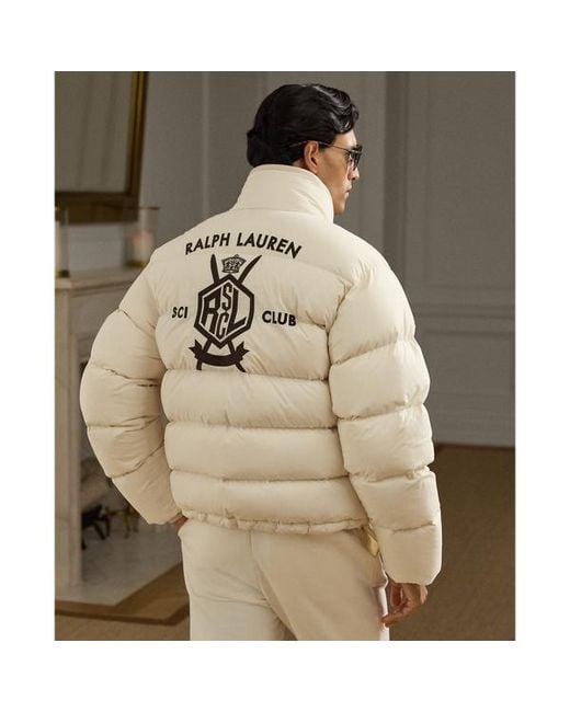 Ralph Lauren Natural Emerson Quilted Down Jacket for men