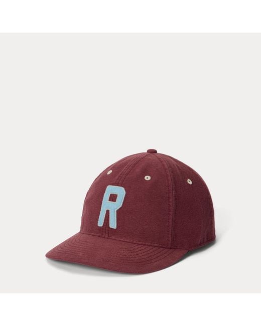 Polo Ralph Lauren Red Chamois Ball Cap for men