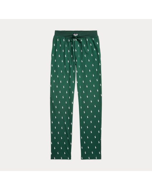 Pantalon pyjama poney distinctif jersey Polo Ralph Lauren pour homme en coloris Green