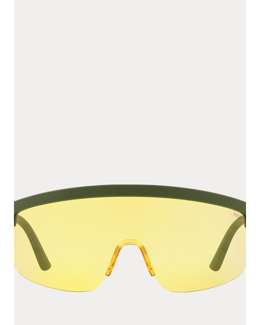 Polo Ralph Lauren Multicolor Polo Sport Shield Sunglasses for men