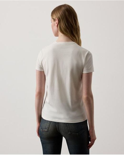 Camiseta De Algodón Con Polo Bear Ralph Lauren de color Gray