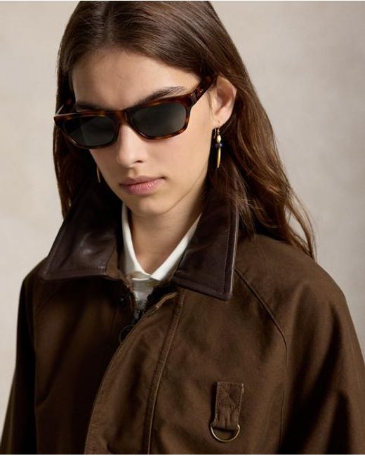 Polo Ralph Lauren Brown Cotton Utility Jacket