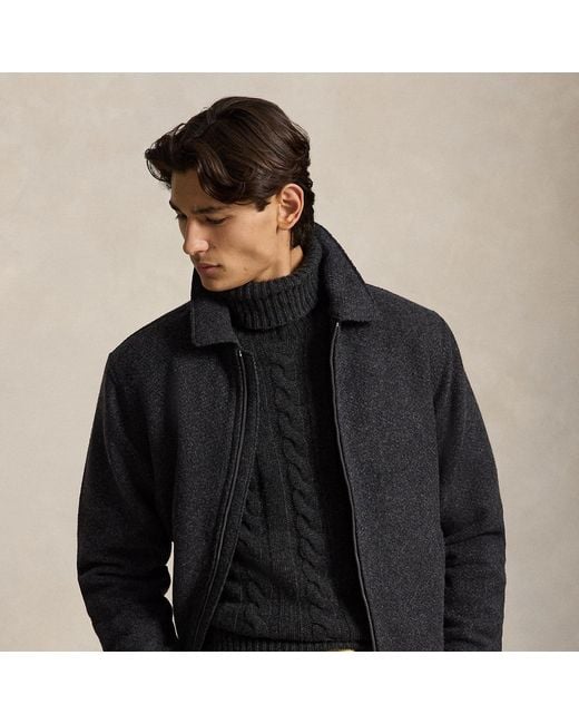 Polo Ralph Lauren Black The Langdon Tweed Jacket for men