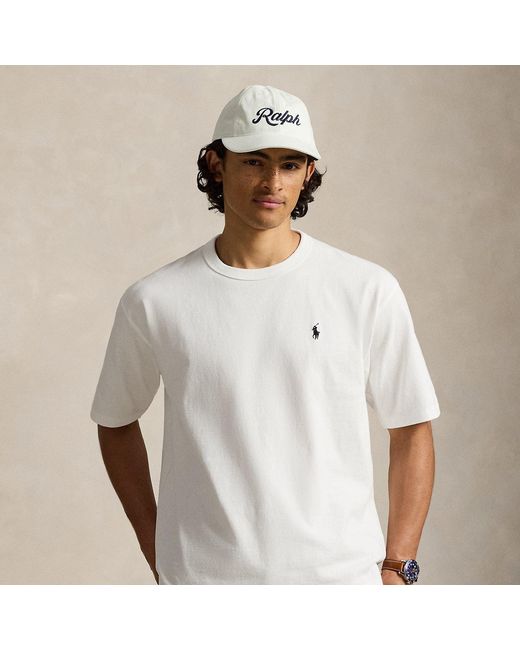 Polo Ralph Lauren Gray Relaxed Fit Jersey Crewneck T-Shirt for men
