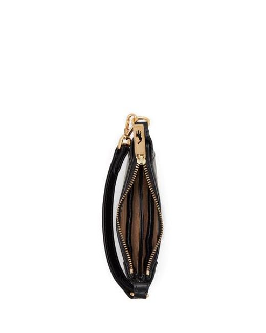 Polo Ralph Lauren Black Polo Id Leather Card Case