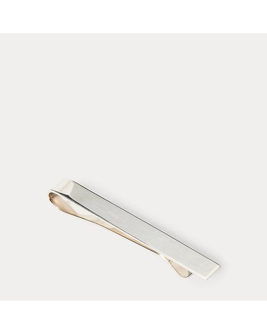 Ralph Lauren White Sterling Tie Clip for men