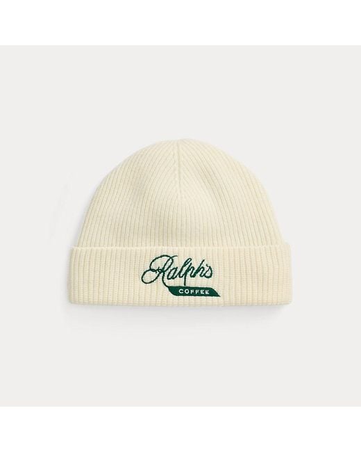 Ralph Lauren Natural Ralph's Coffee Wool-Blend Beanie for men