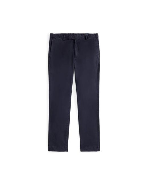 Polo Ralph Lauren Blue Jarrett Slim Fit Sateen Trouser for men