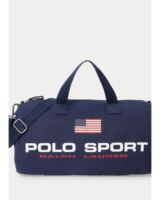 Polo Ralph Lauren Polo Sport Segeltuchreisetasche in Blue für Herren