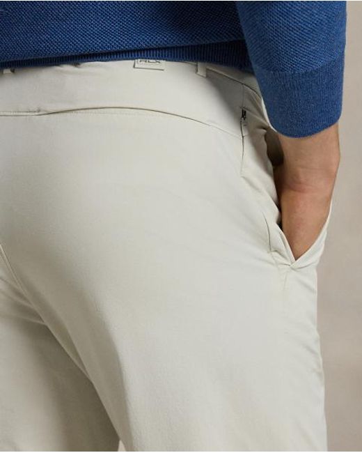 Ralph Lauren Tailored-Fit Performance-Hose in White für Herren