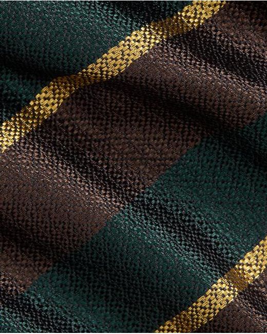 Polo Ralph Lauren Green Vintage-Inspired Striped Silk Tie for men
