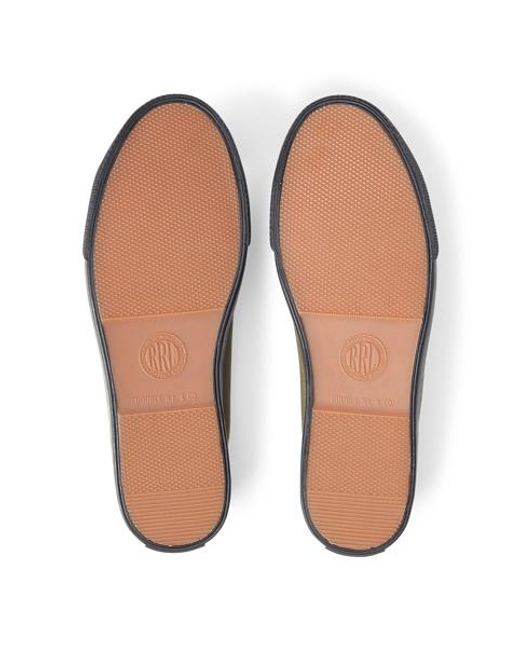 RRL Green Canvas Trainer for men