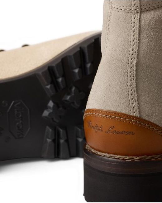 Ralph Lauren Natural Darrow Calf-Suede Boot for men