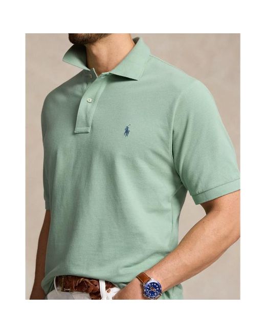 Ralph Lauren Grotere Maten - Het Iconische Mesh Polo-shirt in het Green voor heren