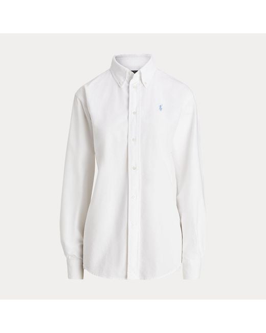 Polo Ralph Lauren White The Big Cotton Oxford Shirt