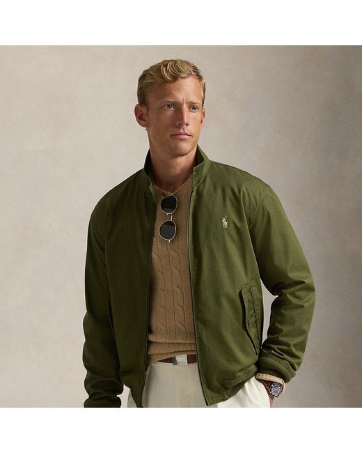 Ralph Lauren The Bedford Twill Jacket in Green for Men | Lyst