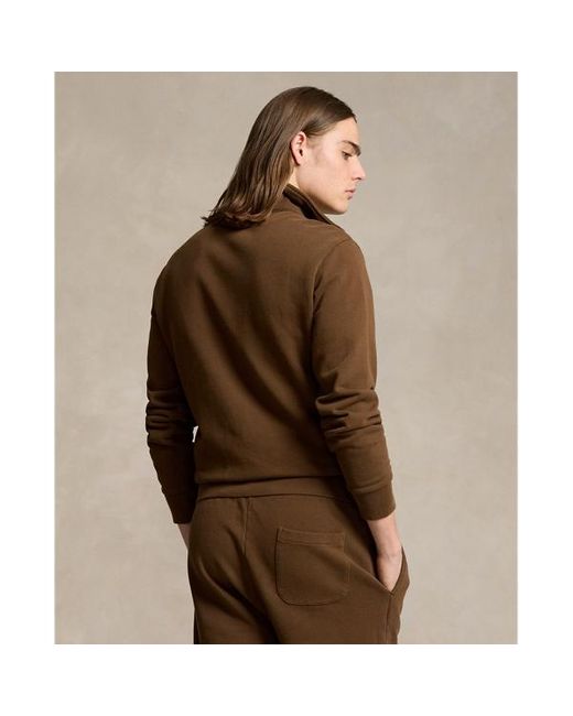 Polo Ralph Lauren Sweatshirt aus Loopback-Fleece in Brown für Herren
